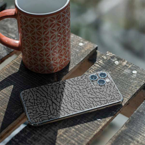 Elephant Print Grey iPhone 11 Pro Skin