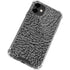 Elephant Print Grey iPhone 12 Clear Case