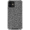 Elephant Print Grey iPhone 12 Mini Clear Case