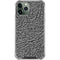 Elephant Print Grey iPhone 12 Pro Clear Case
