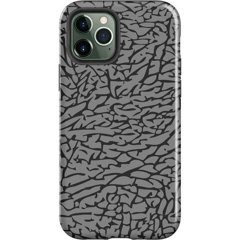 Elephant Print Grey iPhone 12 Pro Max Impact Case