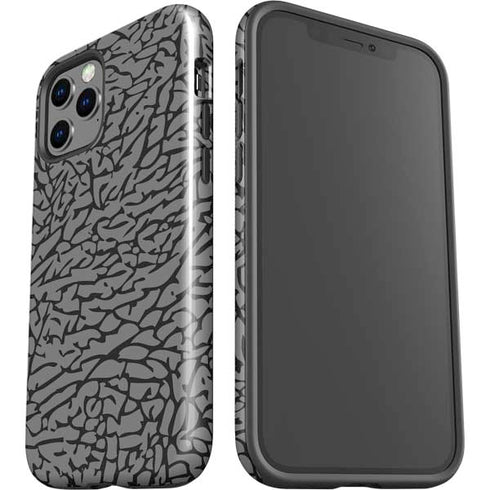 Elephant Print Grey iPhone 12 Pro Max Impact Case