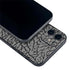 Elephant Print Grey iPhone 12 Skin