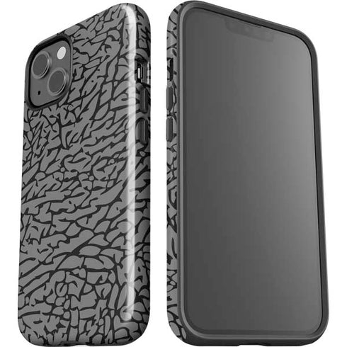 Elephant Print Grey iPhone 13 Impact Case