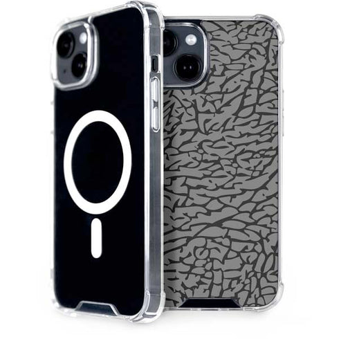 Elephant Print Grey iPhone 13 MagSafe Case