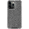 Elephant Print Grey iPhone 13 Pro Clear Case