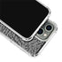 Elephant Print Grey iPhone 13 Pro Clear Case