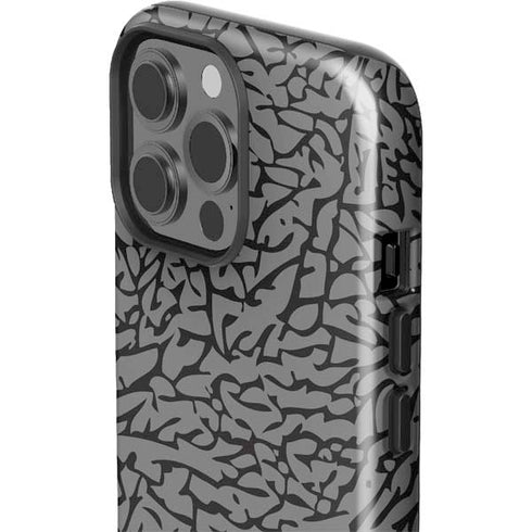 Elephant Print Grey iPhone 13 Pro Max Impact Case