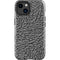 Elephant Print Grey iPhone 14 Plus Impact Case