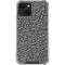 Elephant Print Grey iPhone 14 Plus Clear Case