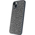 Elephant Print Grey iPhone 15 Plus Skin