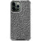 Elephant Print Grey iPhone 14 Pro Max Clear Case