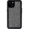 Elephant Print Grey iPhone 15 Plus Waterproof Case