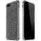 Elephant Print Grey iPhone 7/8 Plus Clear Case