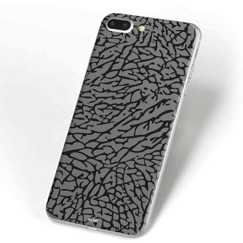 Elephant Print Grey iPhone 7 Plus Skin