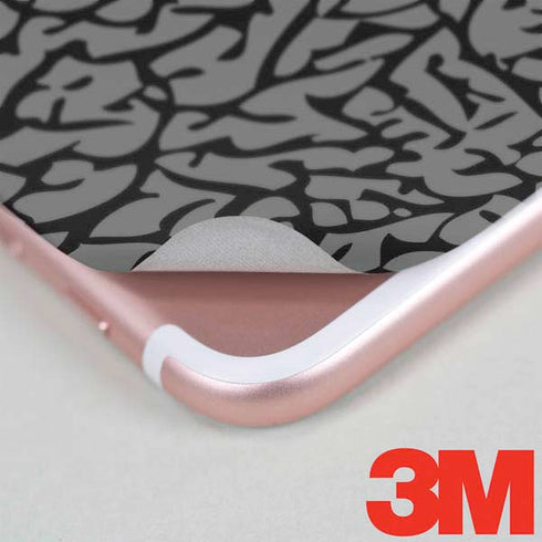 Elephant Print Grey iPhone 7 Skin