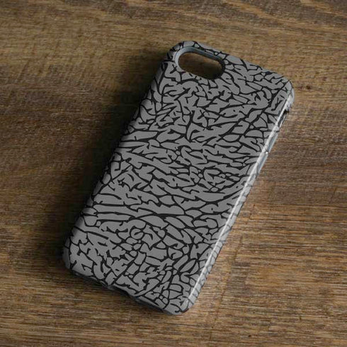 Elephant Print Grey iPhone 8 Pro Case