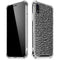 Elephant Print Grey iPhone XR Clear Case