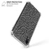 Elephant Print Grey iPhone XR Clear Case