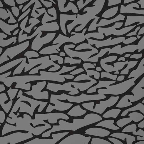 Elephant Print Grey iPhone XR Skin