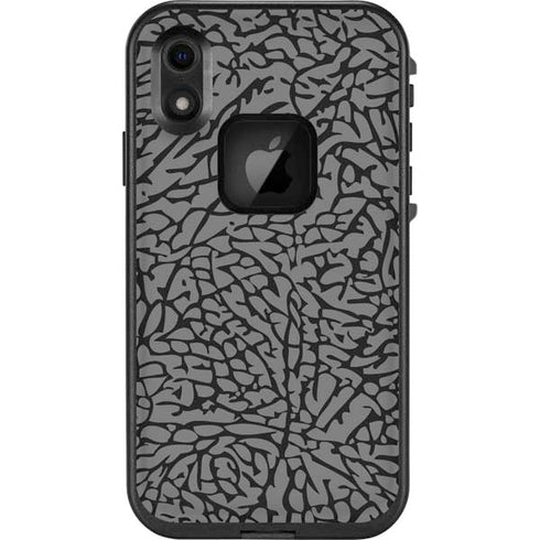 Elephant Print Grey LifeProof Fre iPhone Skin
