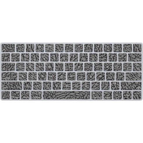 Elephant Print Grey Magic Keyboard Skin