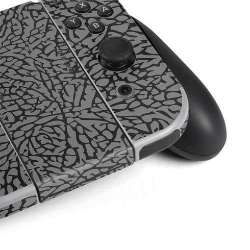Elephant Print Grey Nintendo Switch OLED (2021) Skin