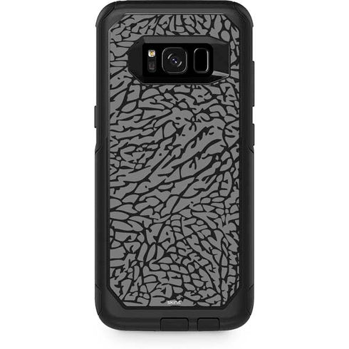 Elephant Print Grey Otterbox Commuter Galaxy Skin