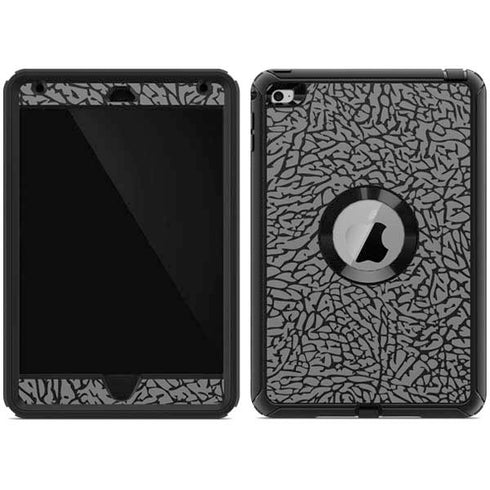 Elephant Print Grey Otterbox Defender iPad Skin