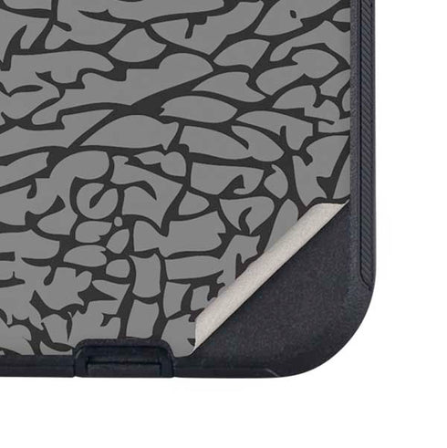 Elephant Print Grey Otterbox Defender iPhone Skin