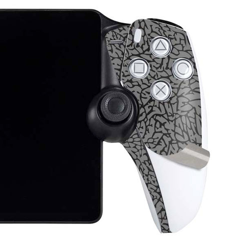 Elephant Print Grey PlayStation Portal Remote Player Skin