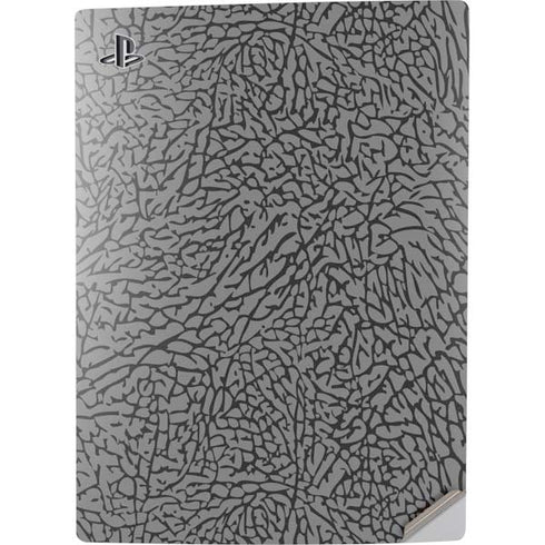 Elephant Print Grey PS5 Digital Edition Console Skin