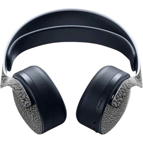 Elephant Print Grey PULSE 3D Wireless Headset for PS5 Skin