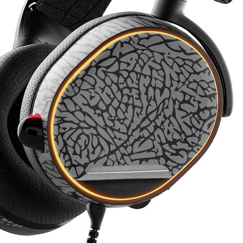 Elephant Print Grey SteelSeries Arctis 5 Skin