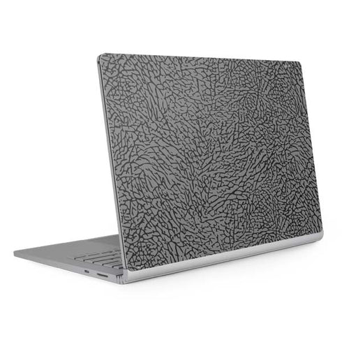 Elephant Print Grey Surface Book 2 13.5in Skin