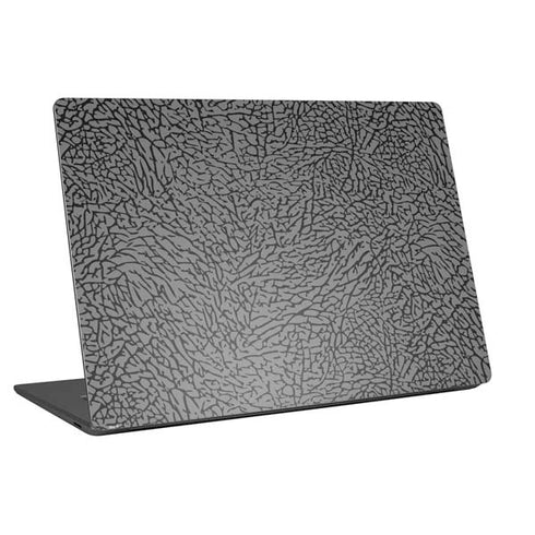 Elephant Print Grey Universal Laptop 11in (8.8 x 6.2in) Skin