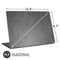 Elephant Print Grey Universal Laptop 16.6in (13.4 x 9.7in) Skin