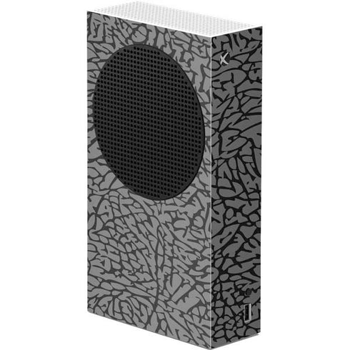 Elephant Print Grey Xbox Series S Console Skin