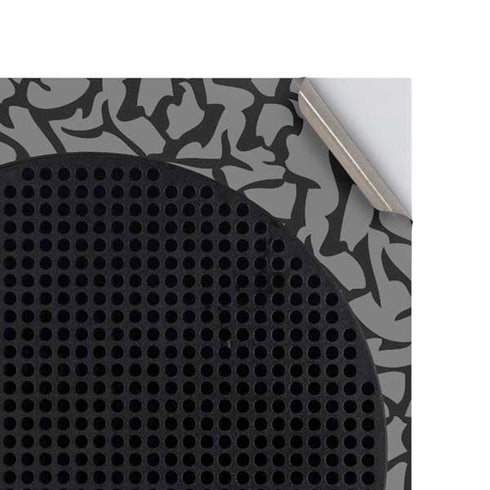 Elephant Print Grey Xbox Series S Console Skin