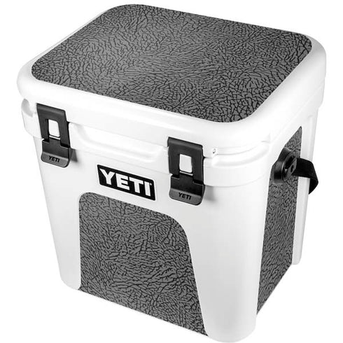 Elephant Print Grey YETI Roadie 24 Hard Cooler Skin