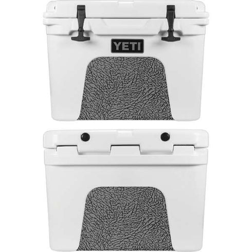 Elephant Print Grey YETI Tundra 35 Hard Cooler Skin