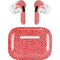 Elephant Print Red AirPods Pro 2nd Gen Skin