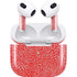 Elephant Print Red Apple AirPods (3rd Gen 2021) Skin