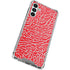 Elephant Print Red Galaxy A13 5G Clear Case