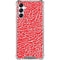 Elephant Print Red Galaxy A15 5G Clear Case