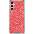 Elephant Print Red Galaxy A15 5G Clear Case