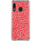 Elephant Print Red Galaxy A30 Clear Case