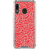 Elephant Print Red Galaxy A30 Clear Case