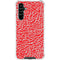 Elephant Print Red Galaxy A54 5G Clear Case