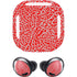 Elephant Print Red Galaxy Buds Pro Skin